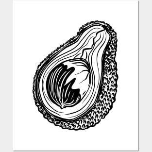 simple avocado Posters and Art